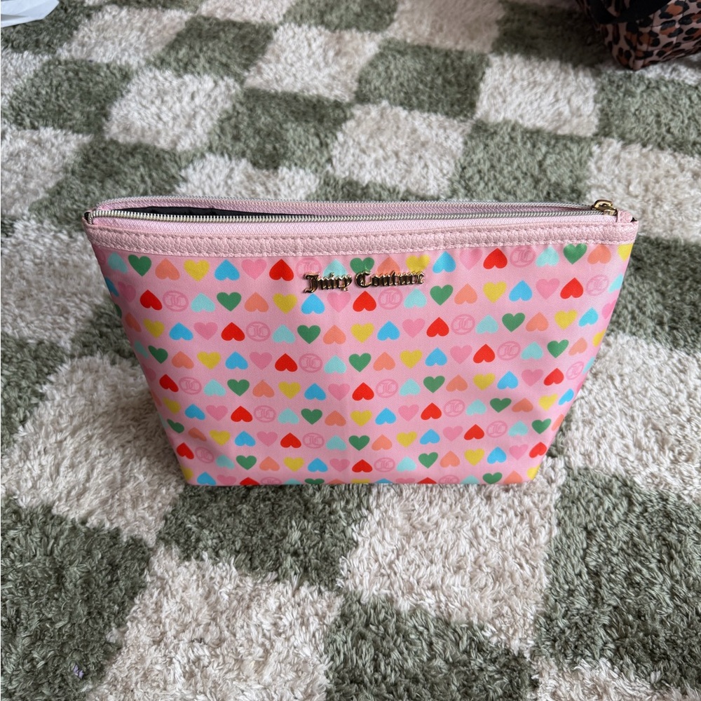 Juicy Couture Hearts Cosmetic Bag